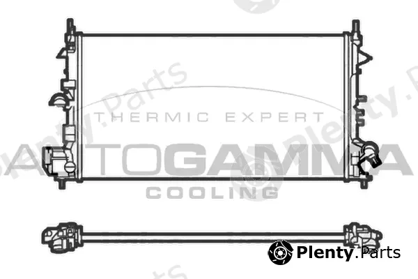 Autogamma 105448 — Radiator, engine cooling