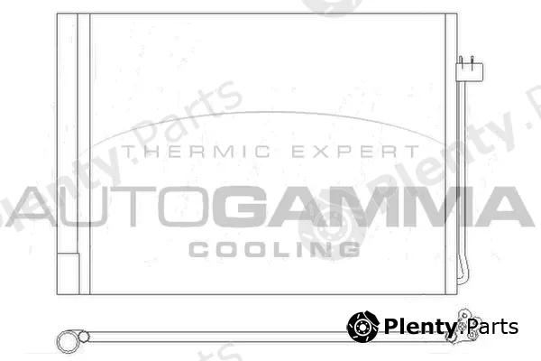 Autogamma 105424 — Condenser, air conditioning