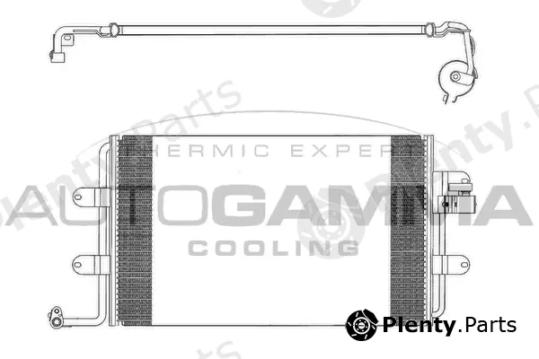 Autogamma 102813 — Condenser, air conditioning