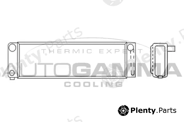 Autogamma 100031 — Radiator, engine cooling