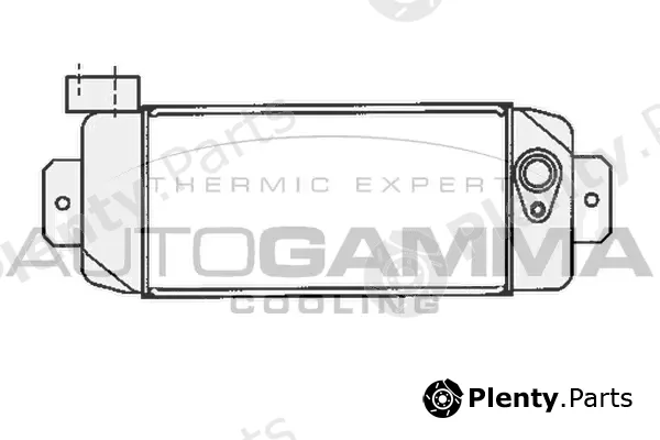 Autogamma 105201 — Oil Cooler, engine oil