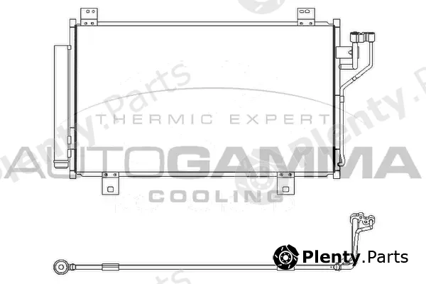 Autogamma 107478 — Condenser, air conditioning