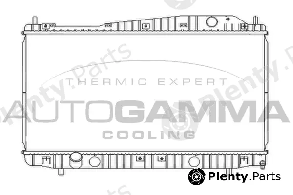 Autogamma 103952 — Radiator, engine cooling