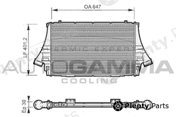 Autogamma 104894 — Charge Air Cooler