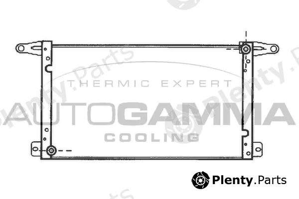Autogamma 101814 — Condenser, air conditioning