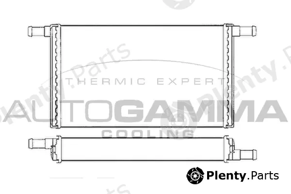 Autogamma 105556 — Heat Exchanger, interior heating