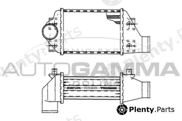 Autogamma 101481 — Charge Air Cooler