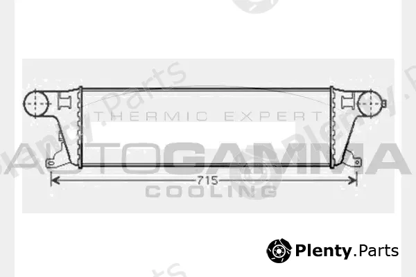 Autogamma 104485 — Charge Air Cooler