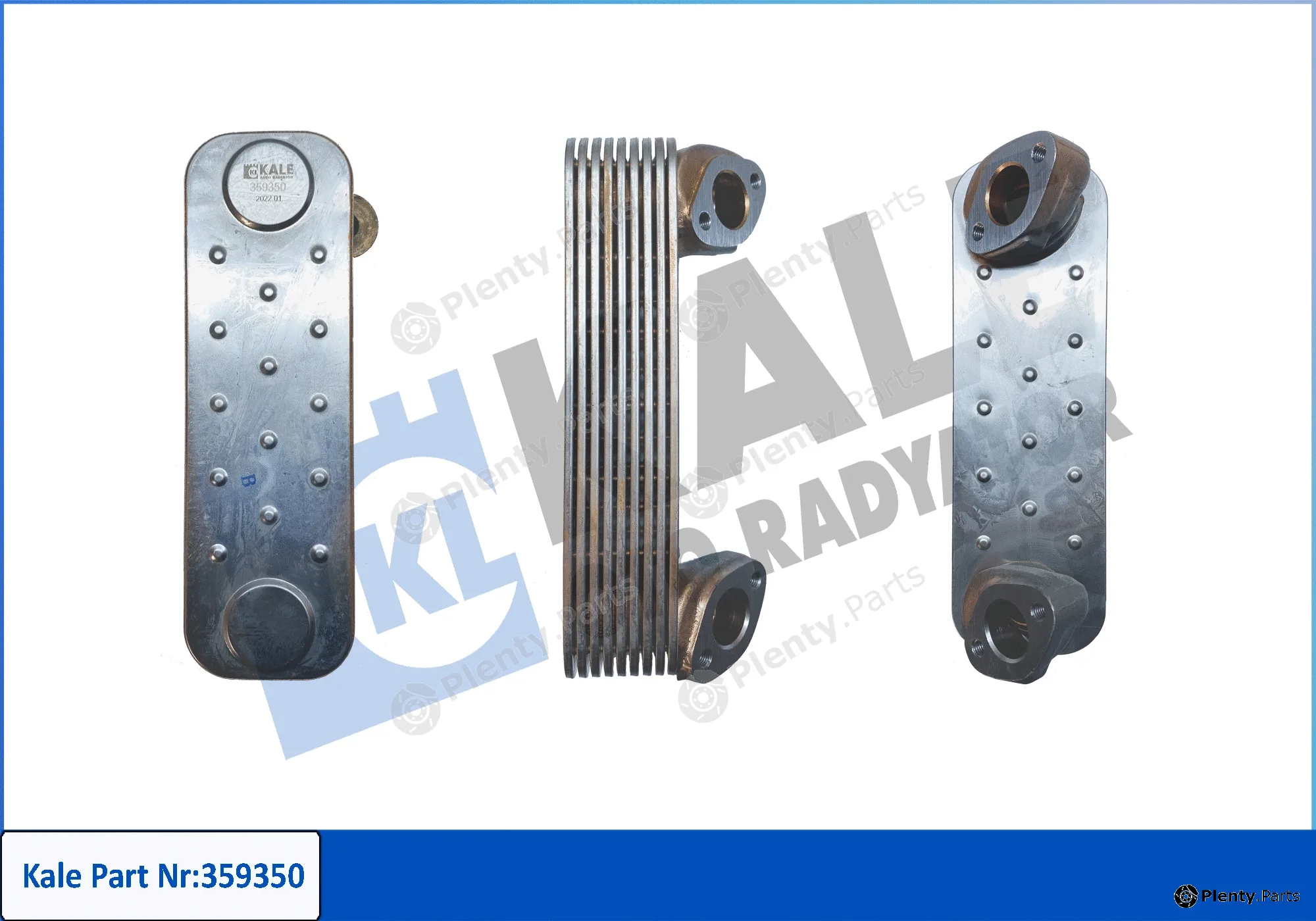 Kale Oto Radyatör 359350 — Oil Cooler, engine oil