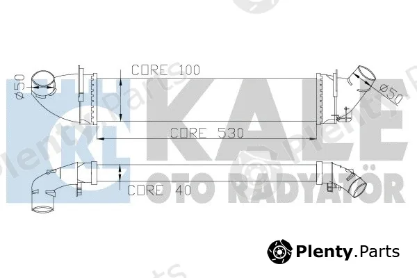 Kale Oto Radyatör 345080 — Charge Air Cooler