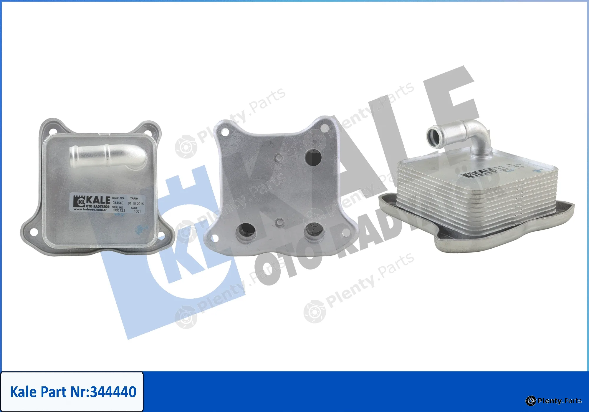 Kale Oto Radyatör 344440 — Oil Cooler, engine oil