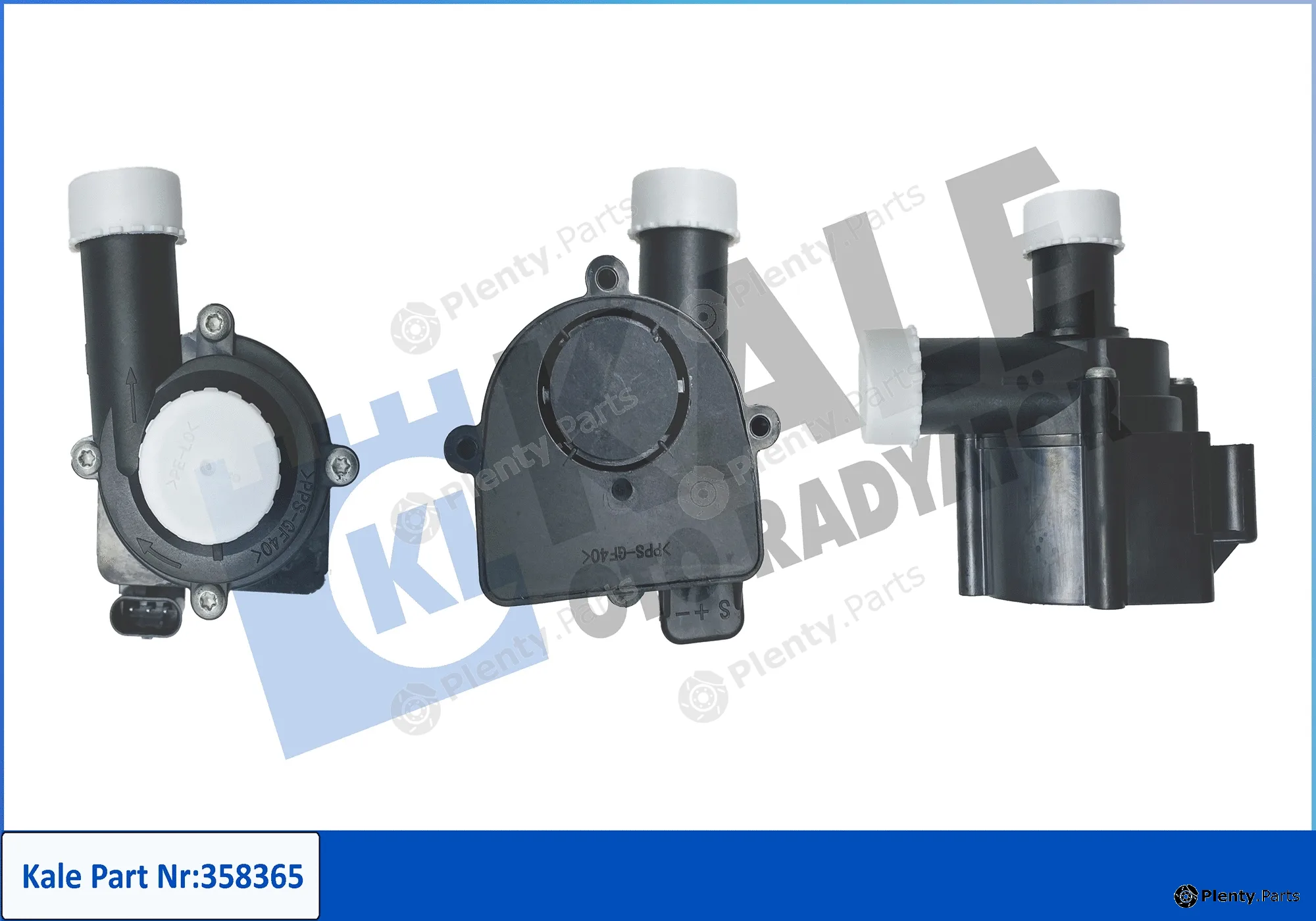 Kale Oto Radyatör 358365 — Auxiliary Water Pump (cooling water circuit)