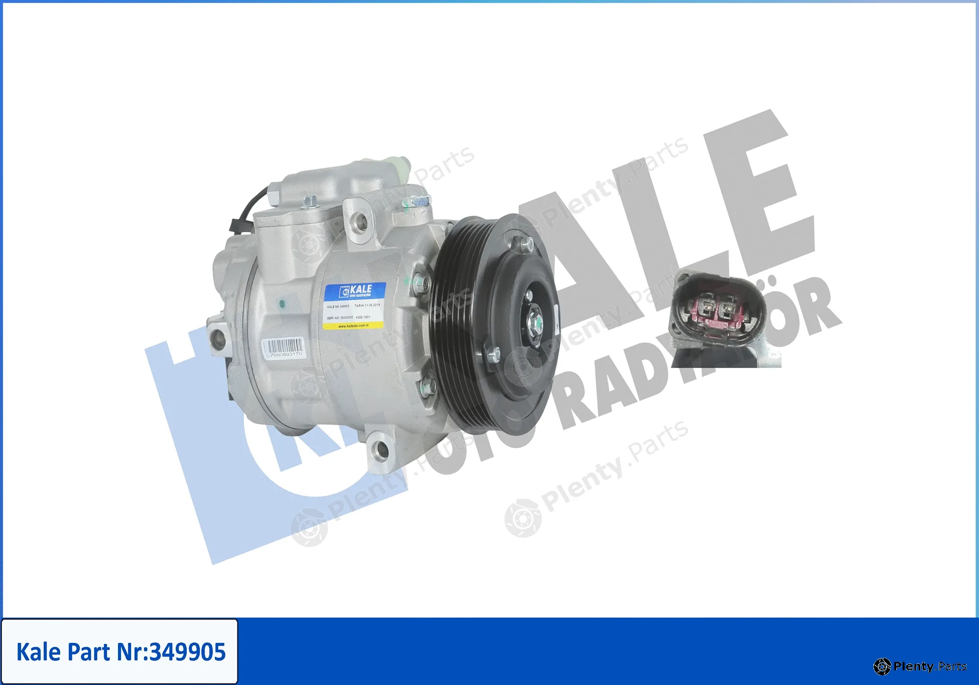Kale Oto Radyatör 349905 — Compressor, air conditioning