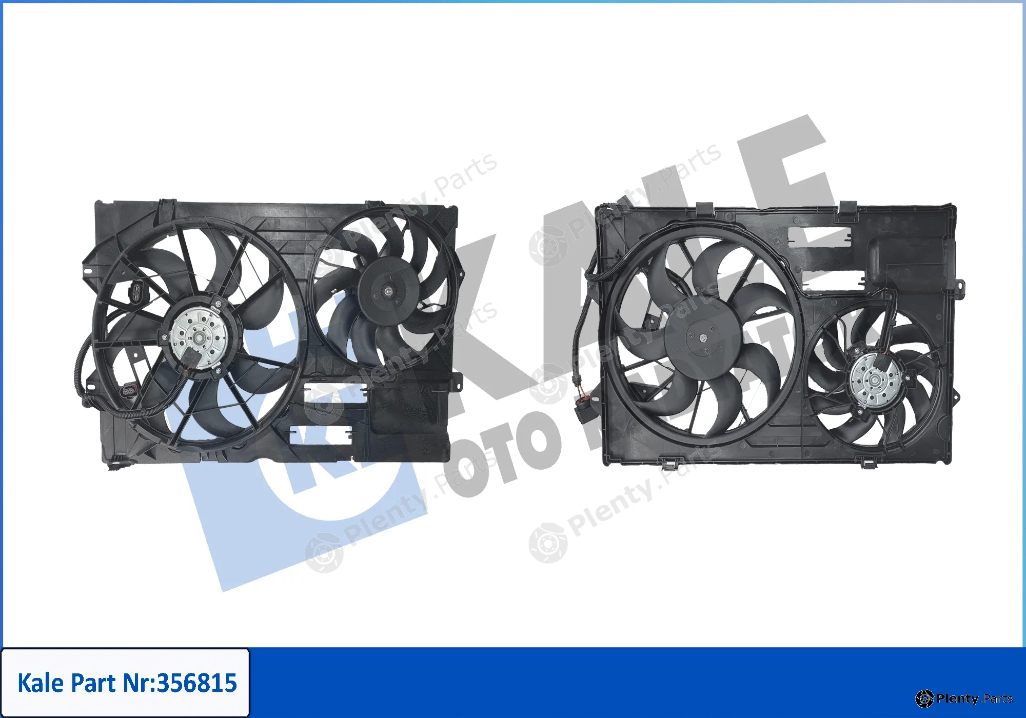 Kale Oto Radyatör 356815 — Fan, engine cooling