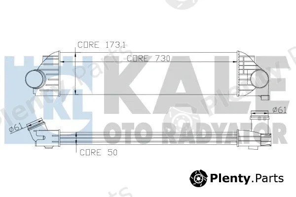 Kale Oto Radyatör 345035 — Charge Air Cooler