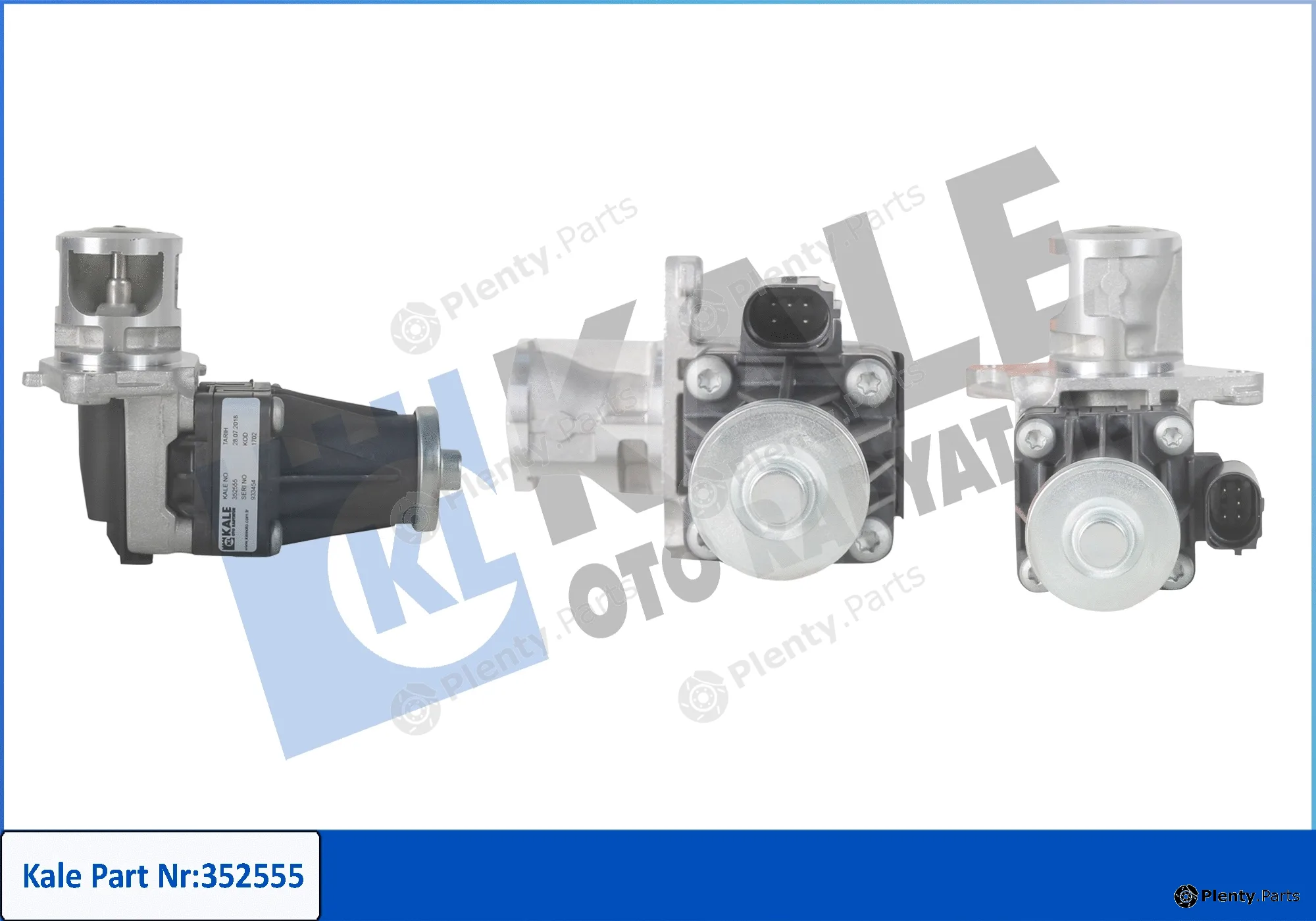 Kale Oto Radyatör 352555 — EGR Valve