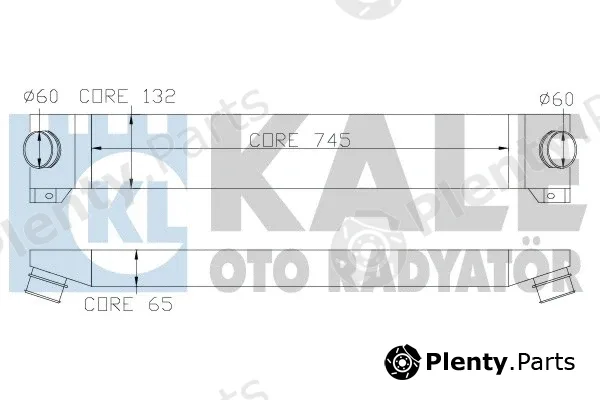 Kale Oto Radyatör 343210 — Charge Air Cooler