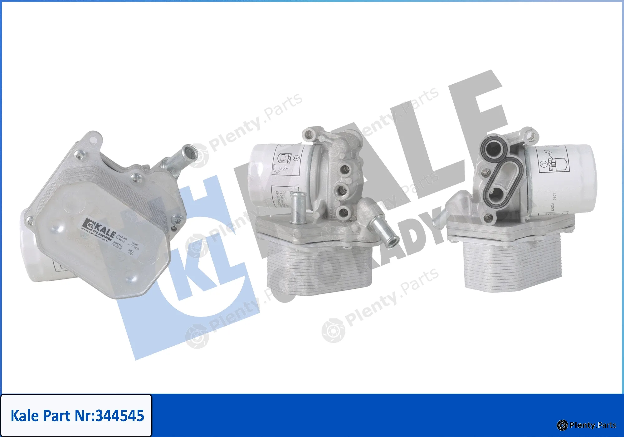 Kale Oto Radyatör 344545 — Oil Cooler, engine oil