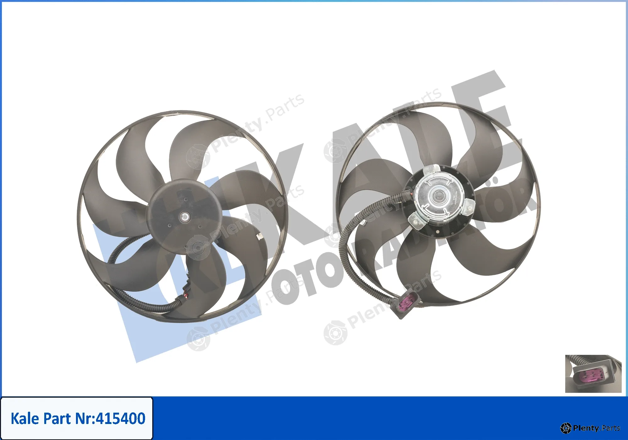 Kale Oto Radyatör 415400 — Fan, engine cooling