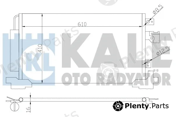 Kale Oto Radyatör 381700 — Condenser, air conditioning