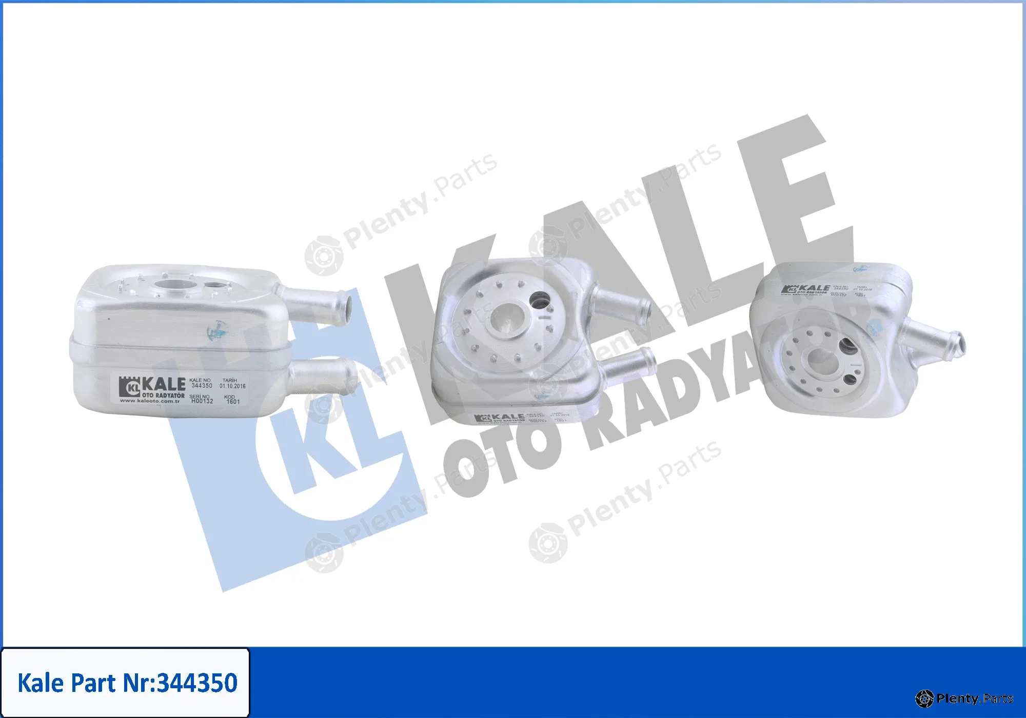 Kale Oto Radyatör 344350 — Oil Cooler, engine oil