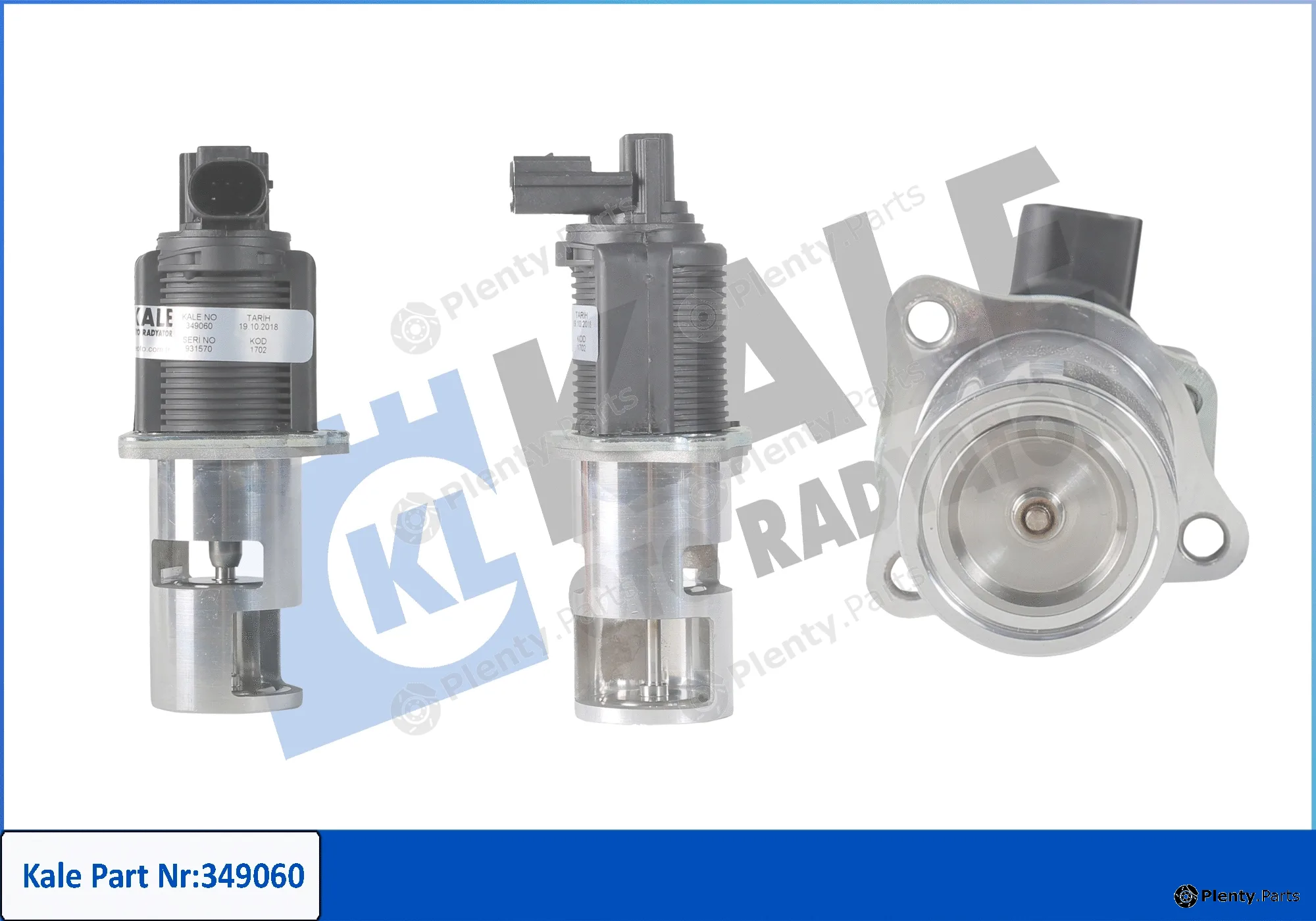 Kale Oto Radyatör 349060 — EGR Valve