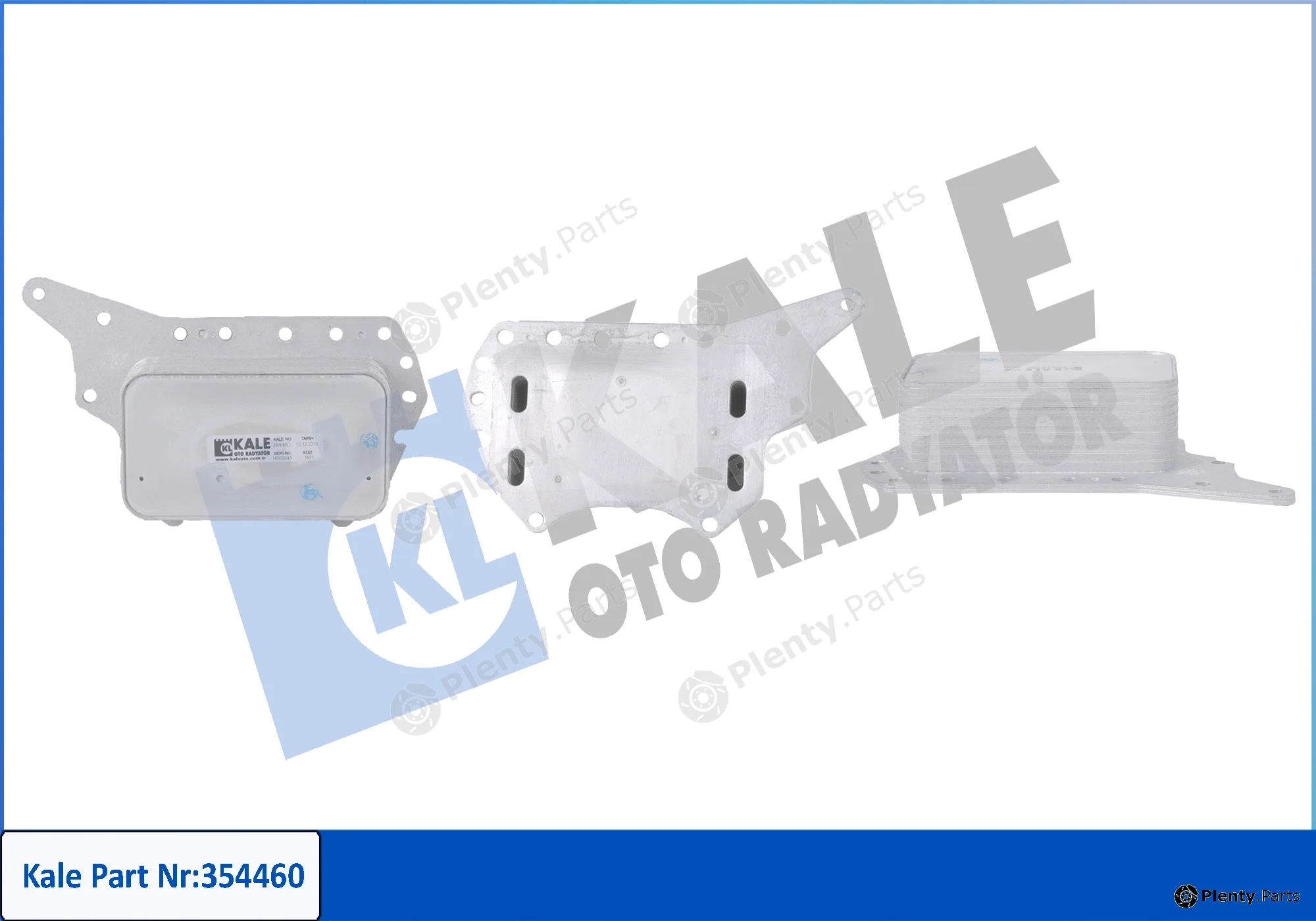 Kale Oto Radyatör 354460 — Oil Cooler, engine oil