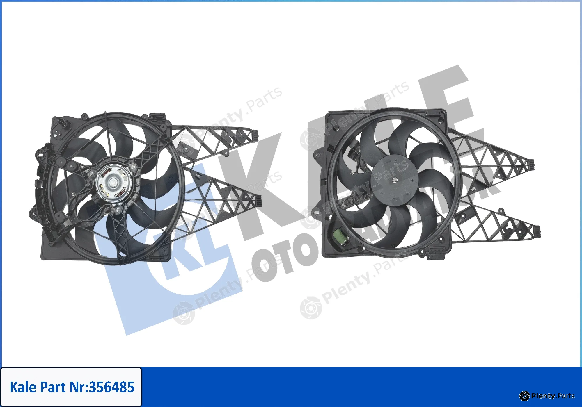 Kale Oto Radyatör 356485 — Fan, engine cooling