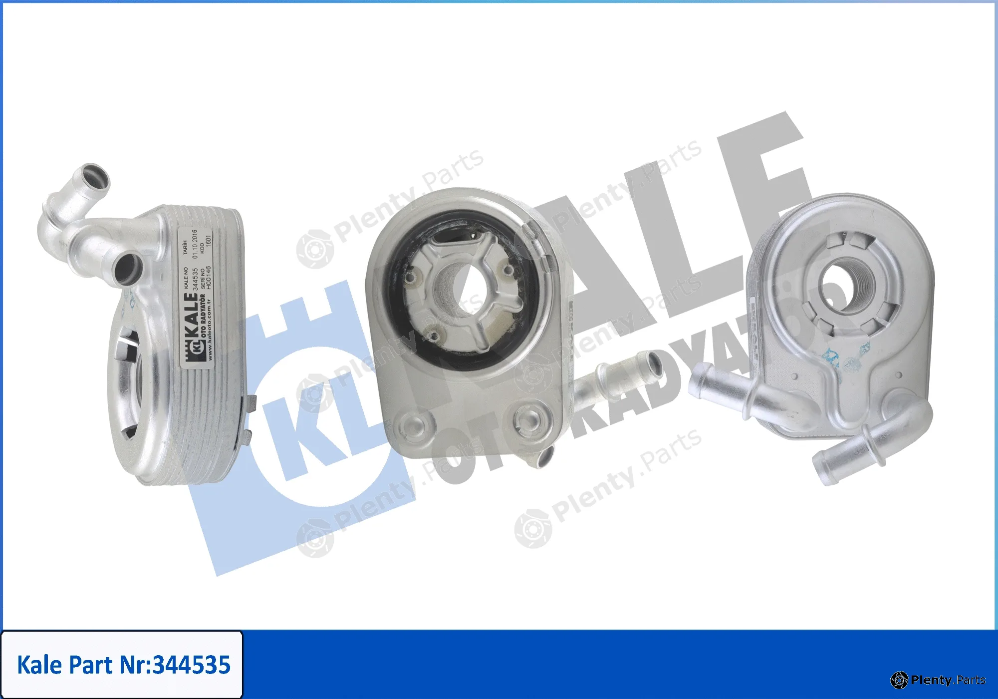 Kale Oto Radyatör 344535 — Oil Cooler, engine oil