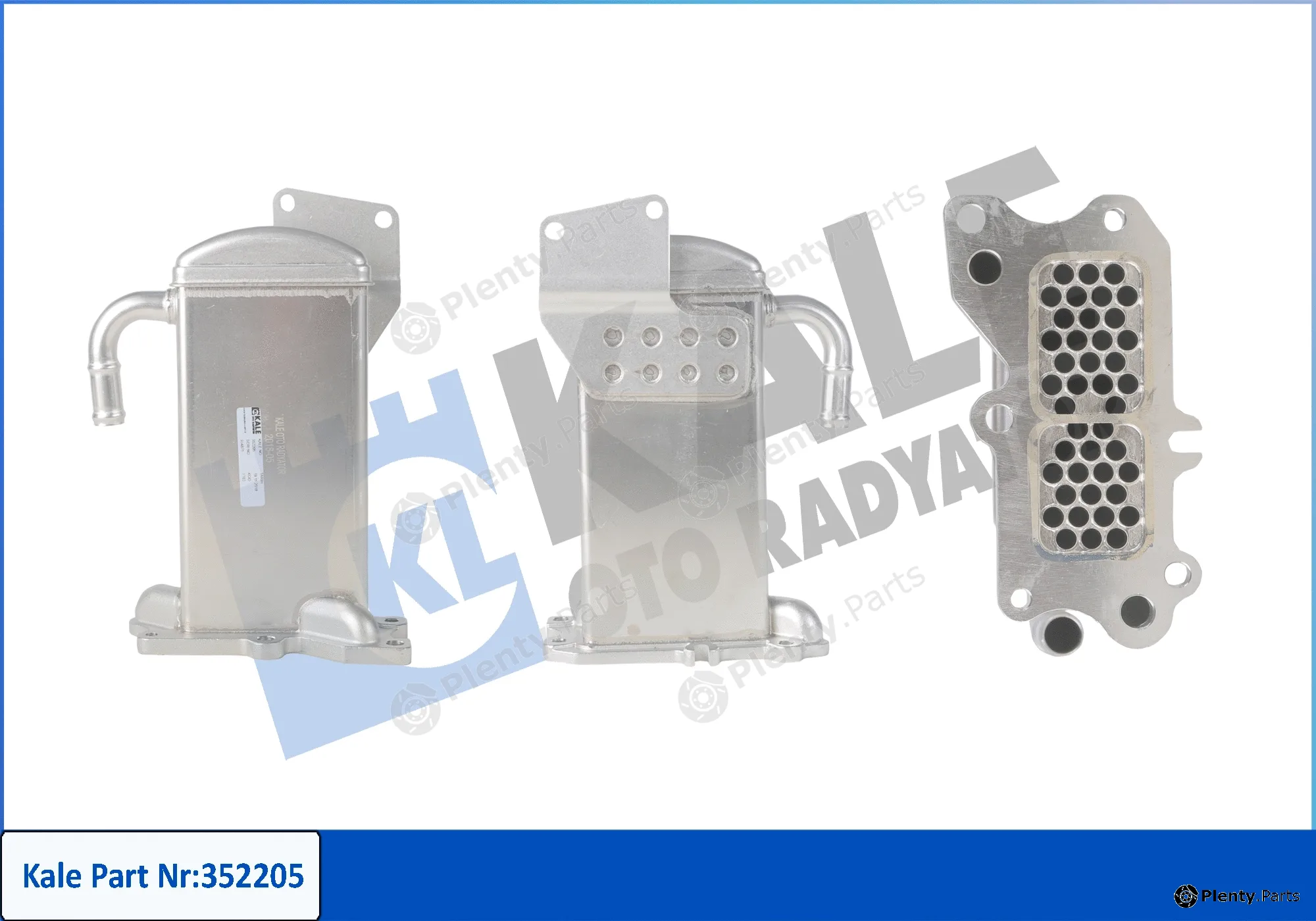 Kale Oto Radyatör 352205 — Cooler, exhaust gas recirculation