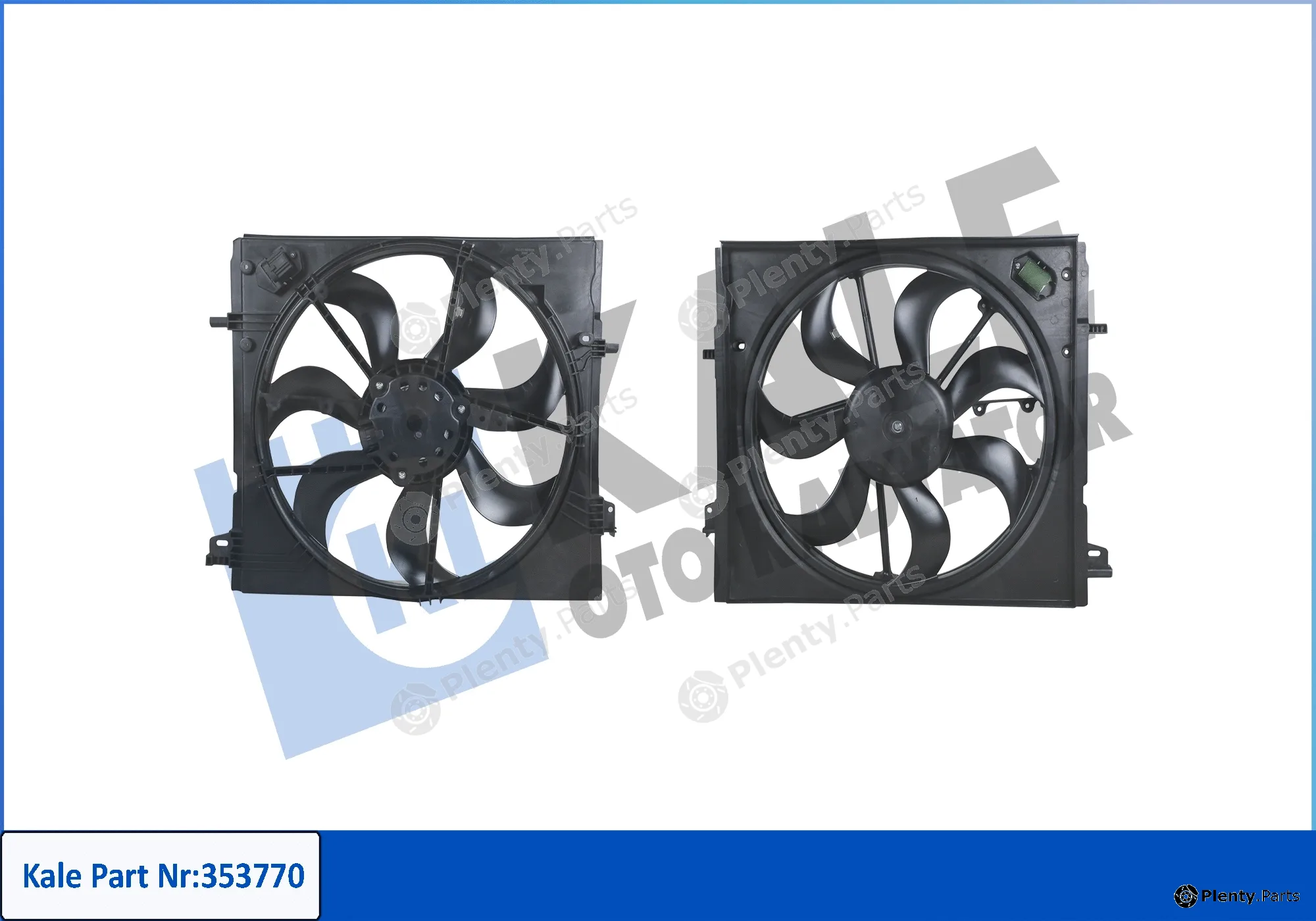Kale Oto Radyatör 353770 — Fan, engine cooling