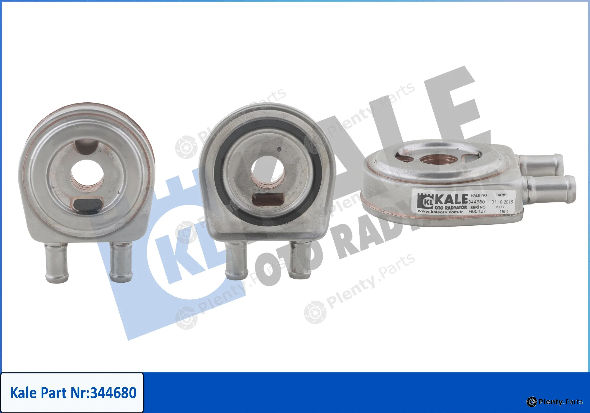 Kale Oto Radyatör 344680 — Oil Cooler, engine oil