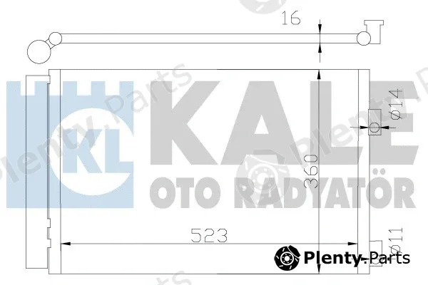 Kale Oto Radyatör 377200 — Condenser, air conditioning