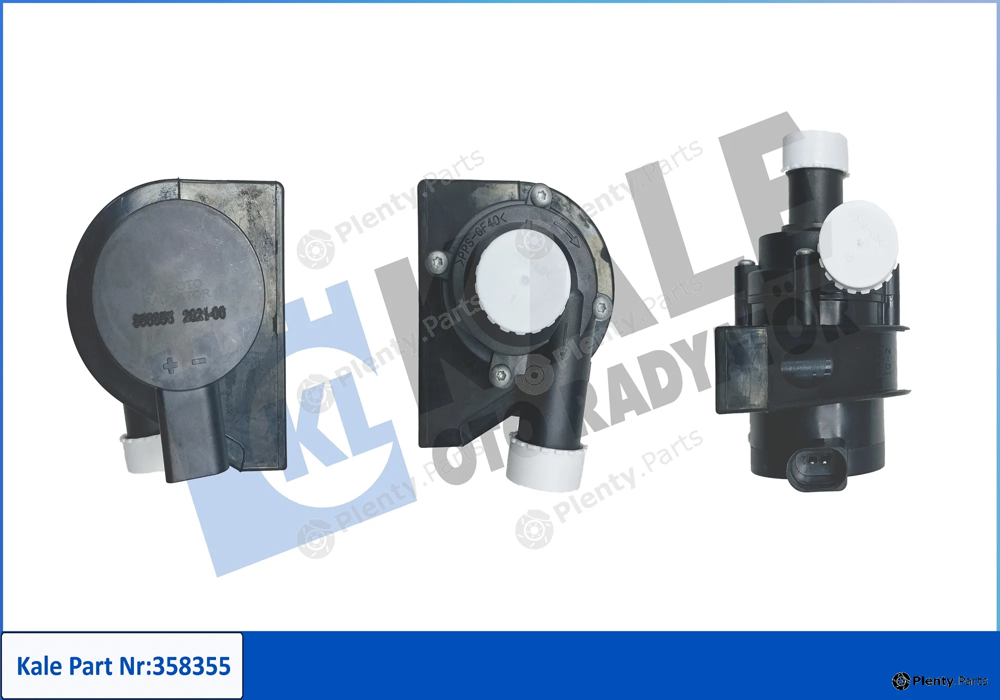 Kale Oto Radyatör 358355 — Water Recirculation Pump, parking heater