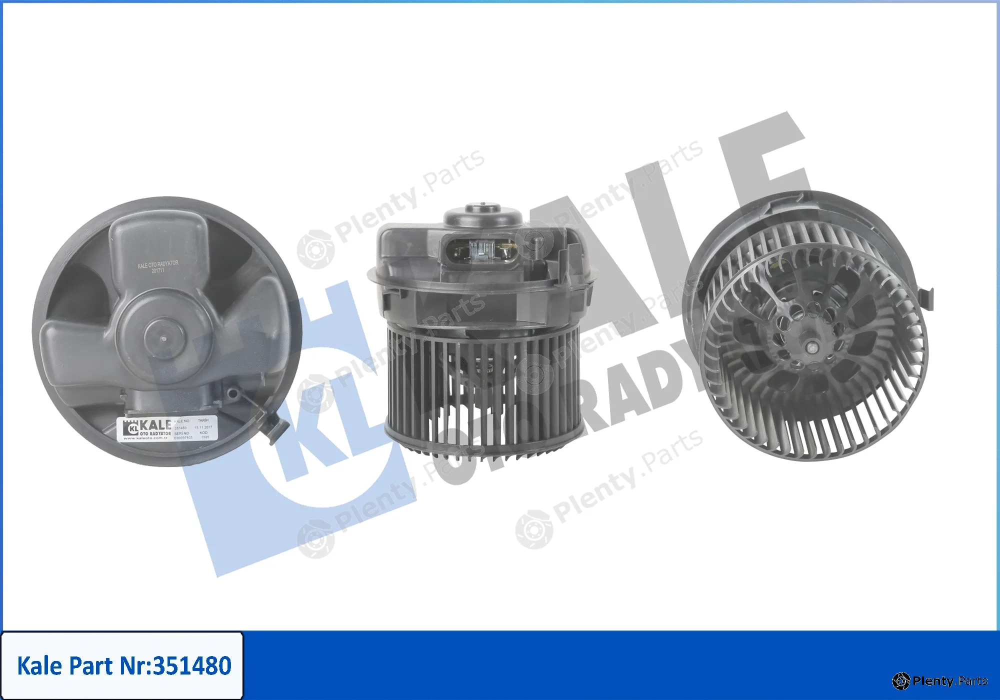 Kale Oto Radyatör 351480 — Interior Blower