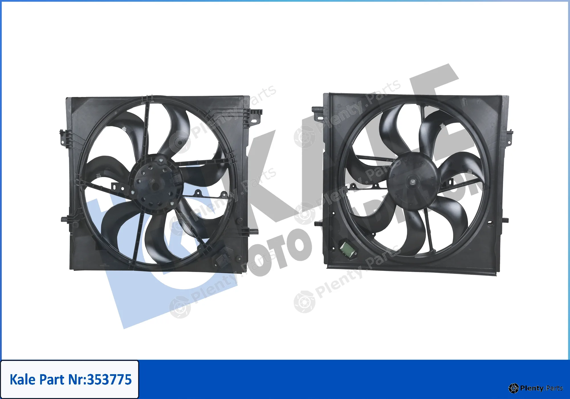 Kale Oto Radyatör 353775 — Fan, engine cooling
