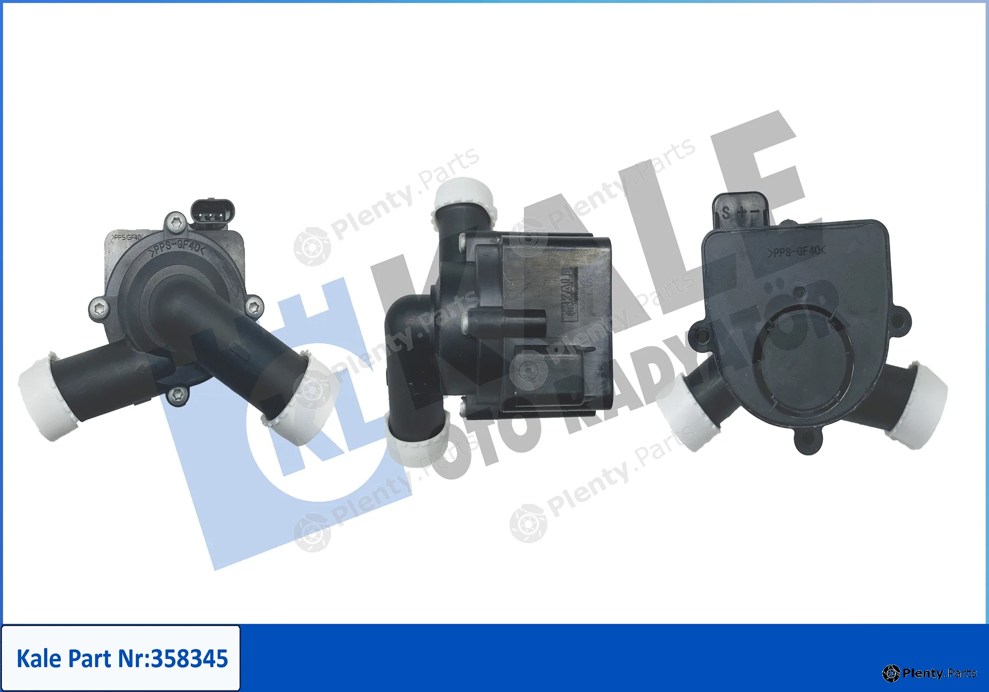 Kale Oto Radyatör 358345 — Auxiliary Water Pump (cooling water circuit)