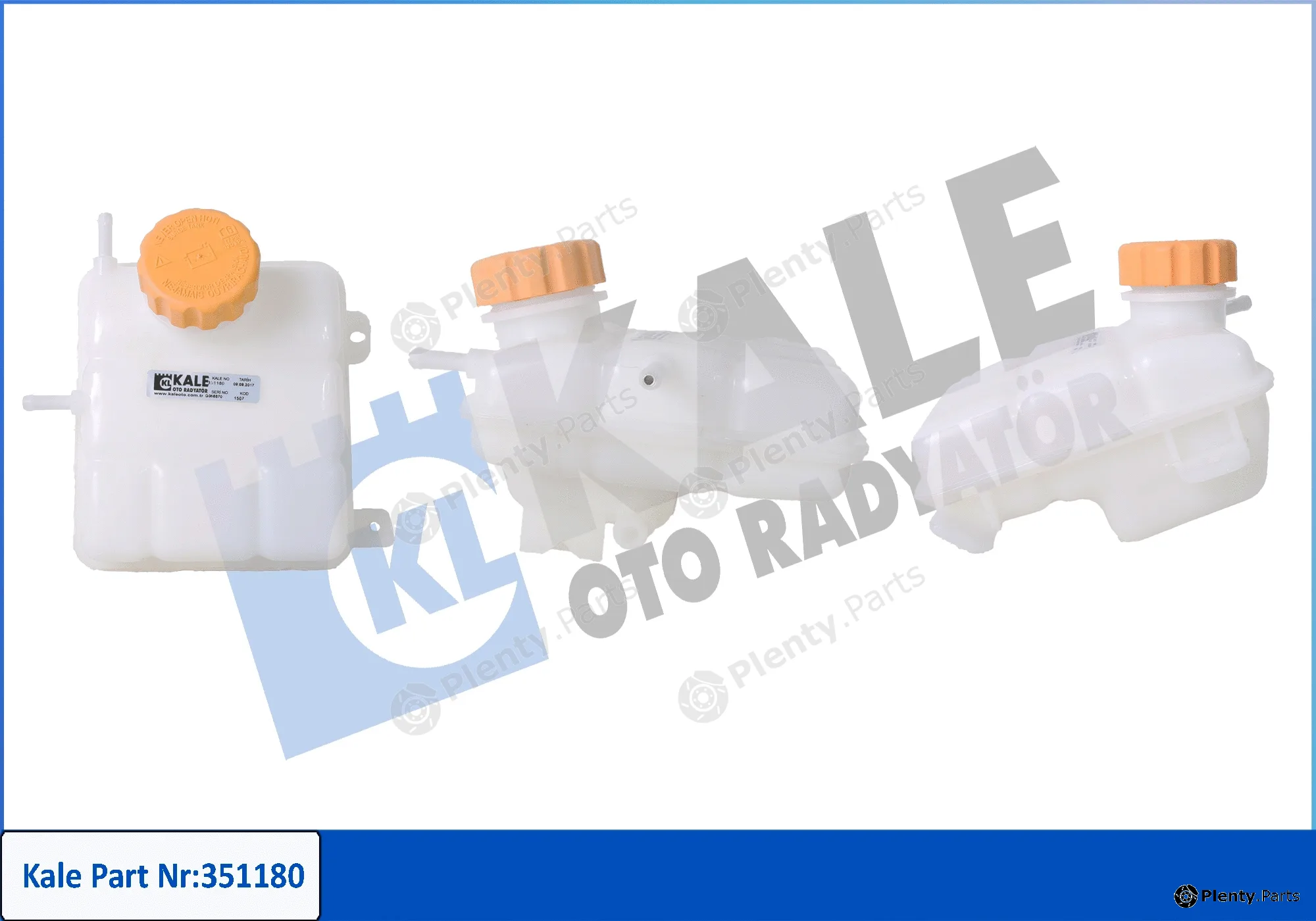 Kale Oto Radyatör 351180 — Expansion Tank, coolant