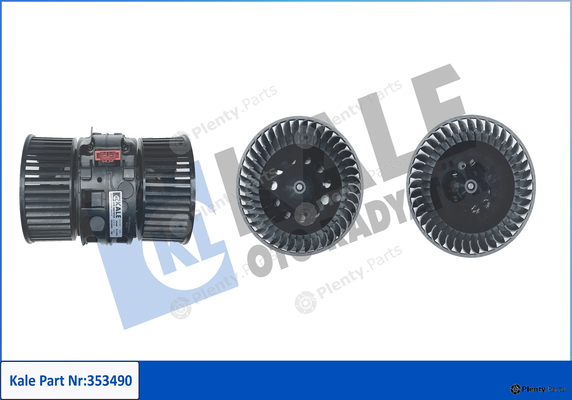 Kale Oto Radyatör 353490 — Interior Blower