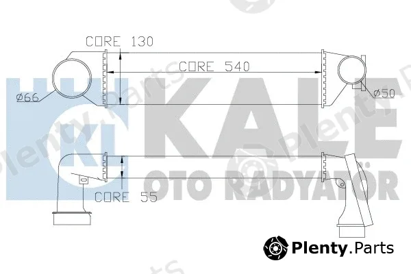 Kale Oto Radyatör 343300 — Charge Air Cooler