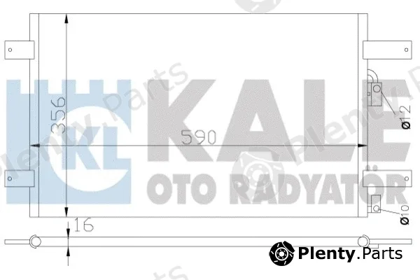 Kale Oto Radyatör 376000 — Condenser, air conditioning