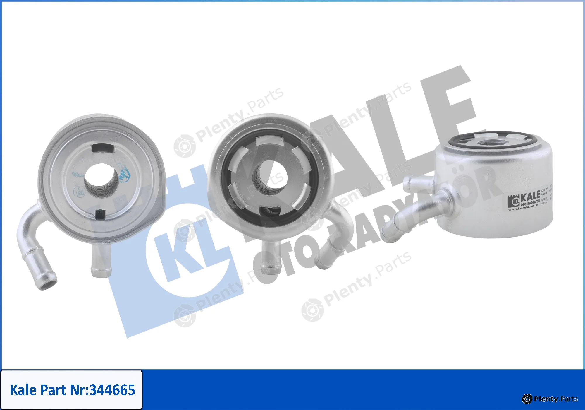 Kale Oto Radyatör 344665 — Oil Cooler, engine oil