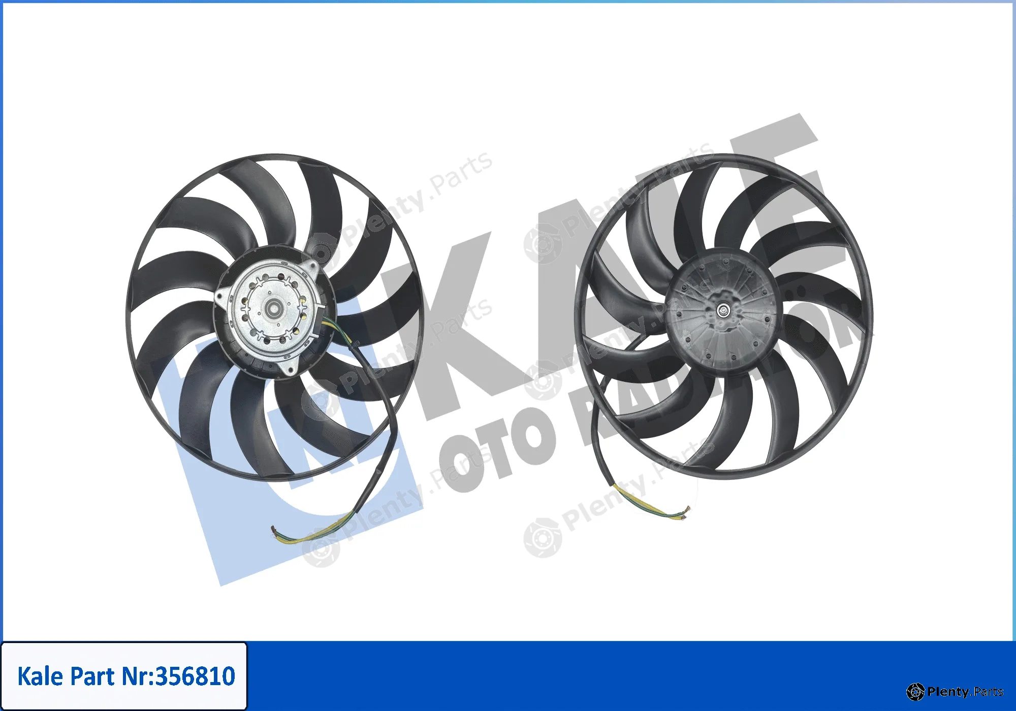 Kale Oto Radyatör 356810 — Fan, engine cooling