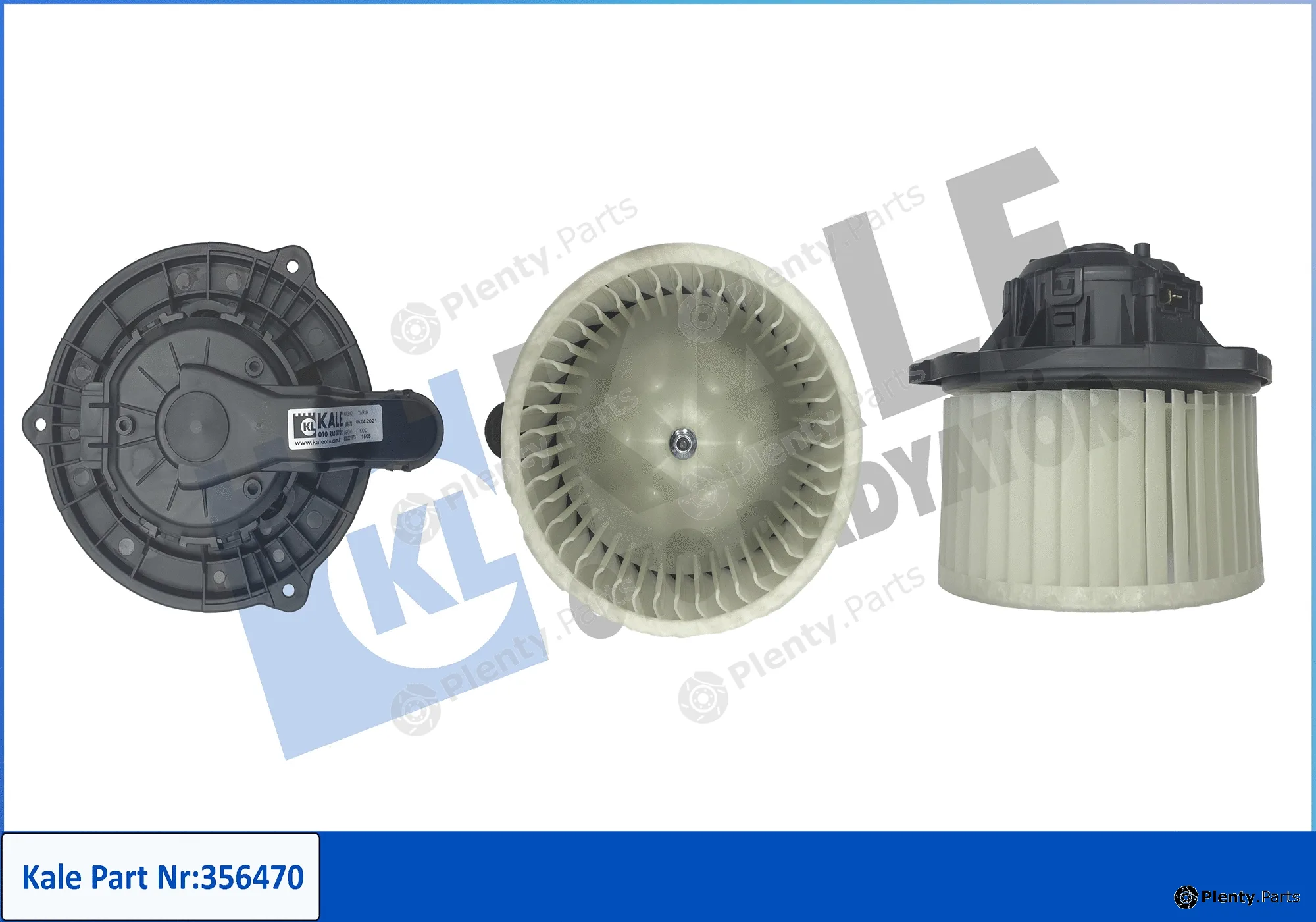 Kale Oto Radyatör 356470 — Interior Blower
