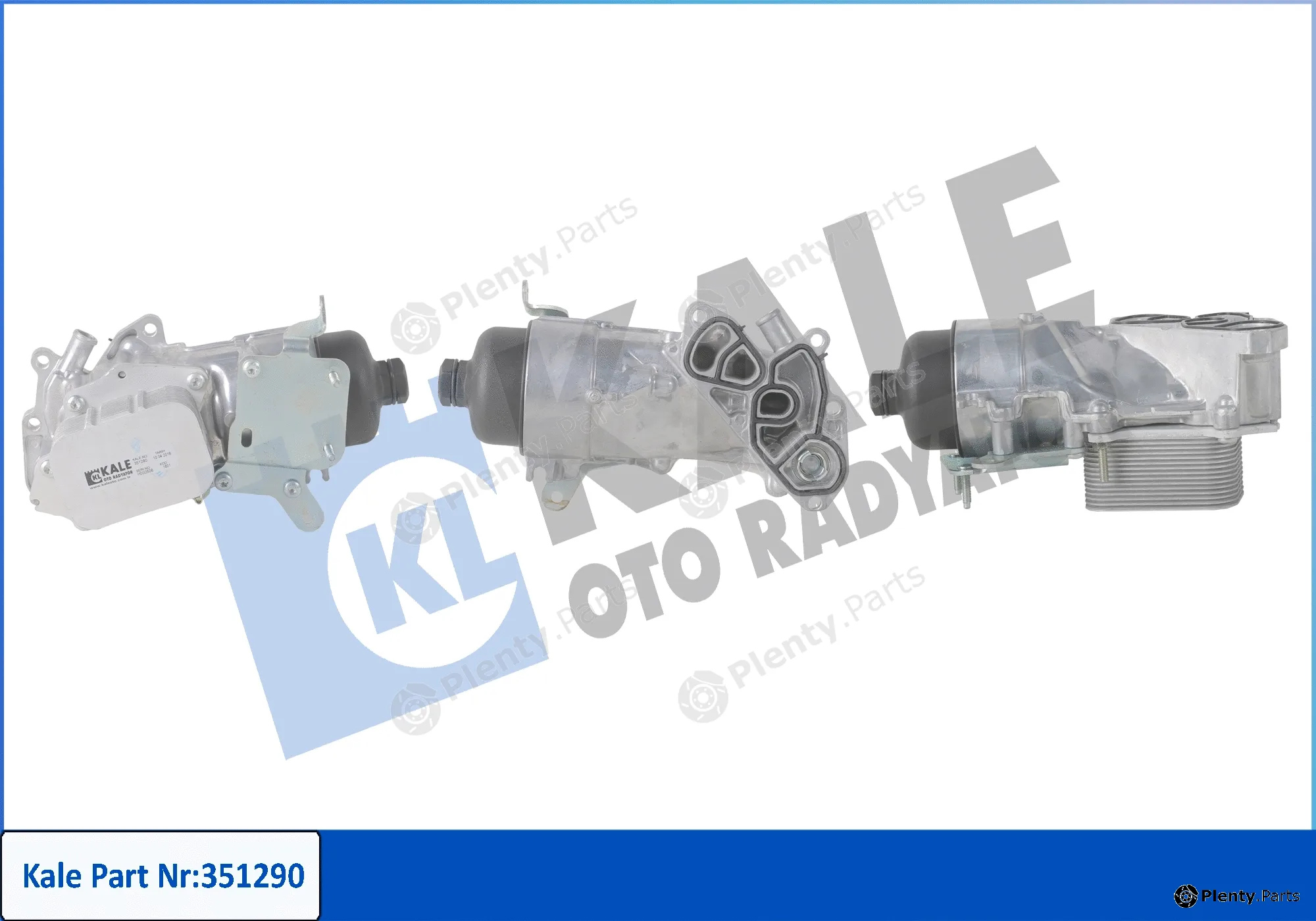 Kale Oto Radyatör 351290 — Oil Cooler, engine oil