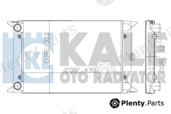 Kale Oto Radyatör 138800 — Radiator, engine cooling
