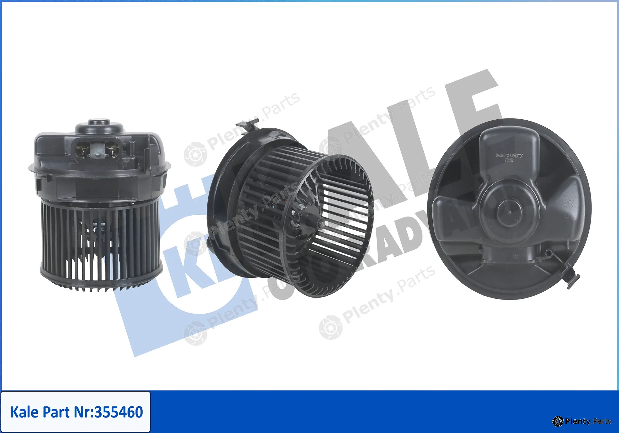 Kale Oto Radyatör 355460 — Interior Blower