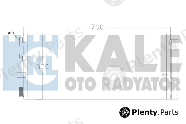 Kale Oto Radyatör 342560 — Condenser, air conditioning