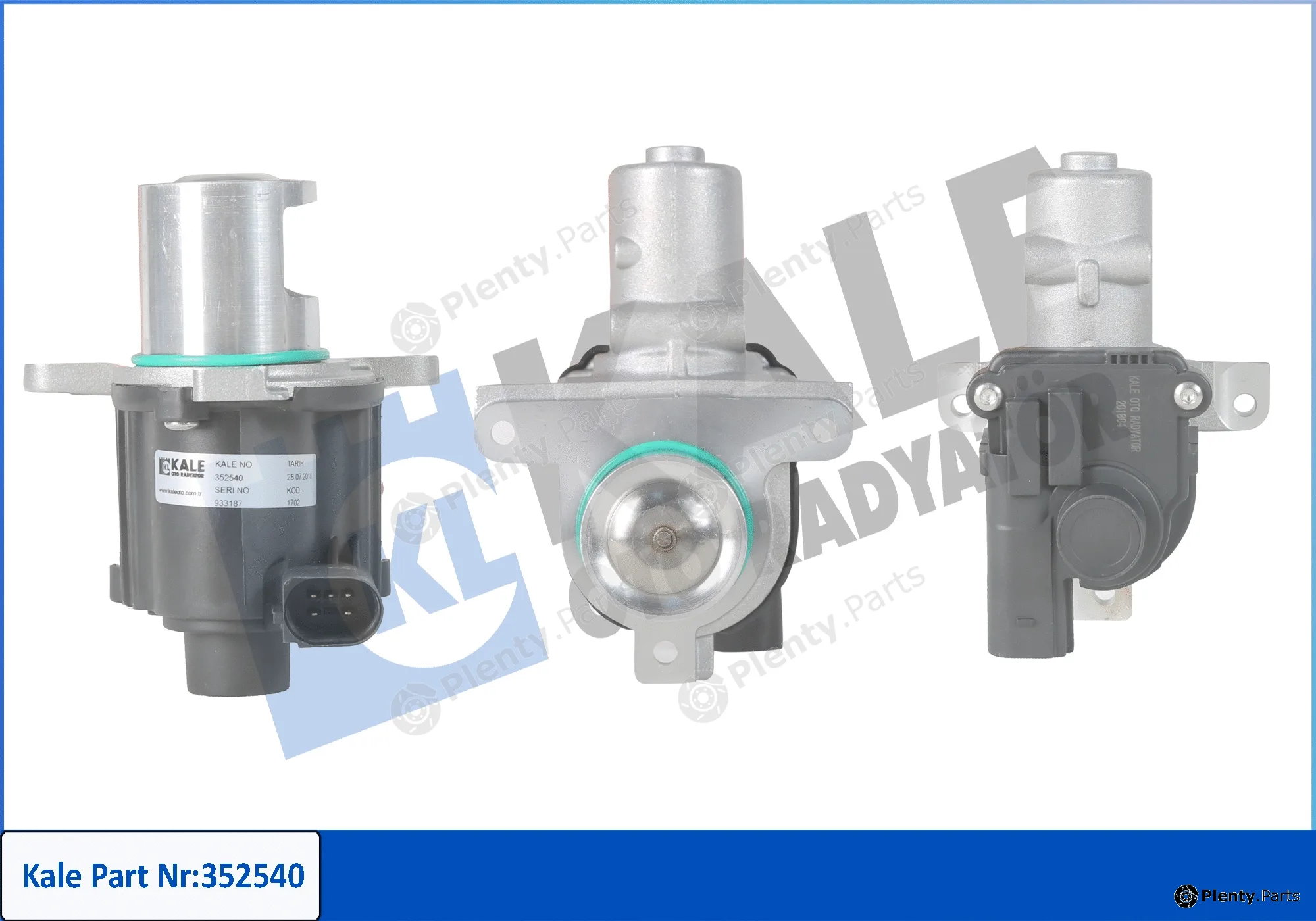 Kale Oto Radyatör 352540 — EGR Valve