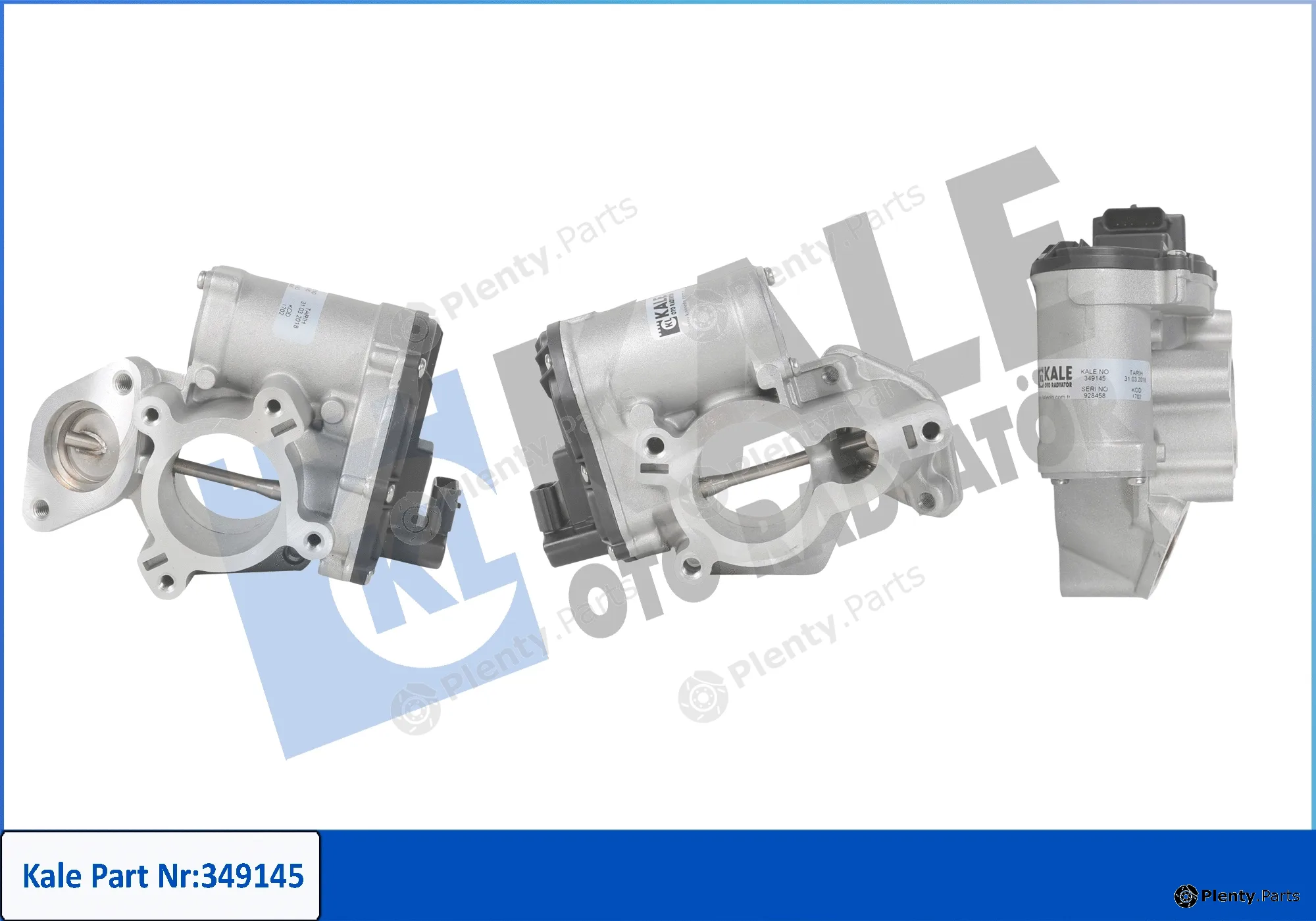 Kale Oto Radyatör 349145 — EGR Valve